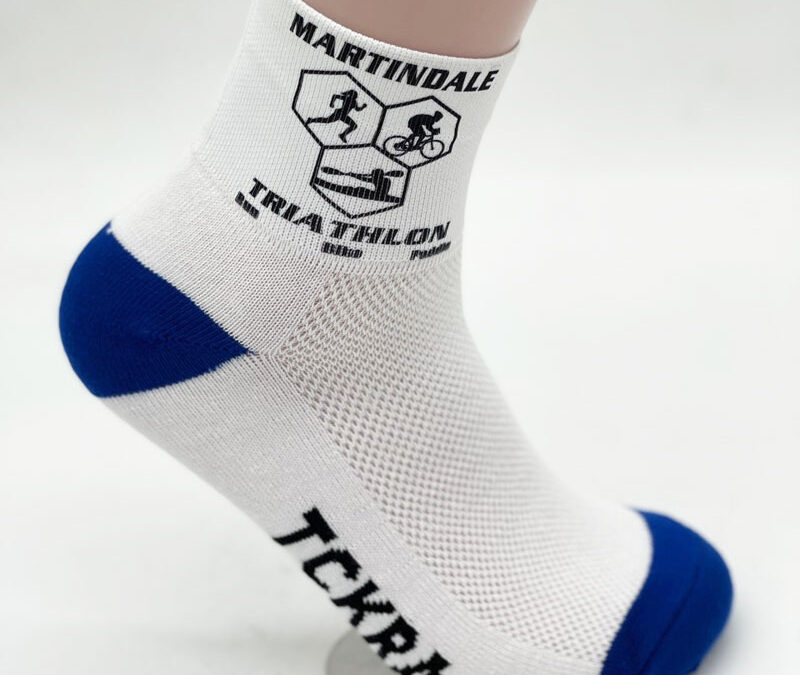 Custom Printed Socks for Triathlon
