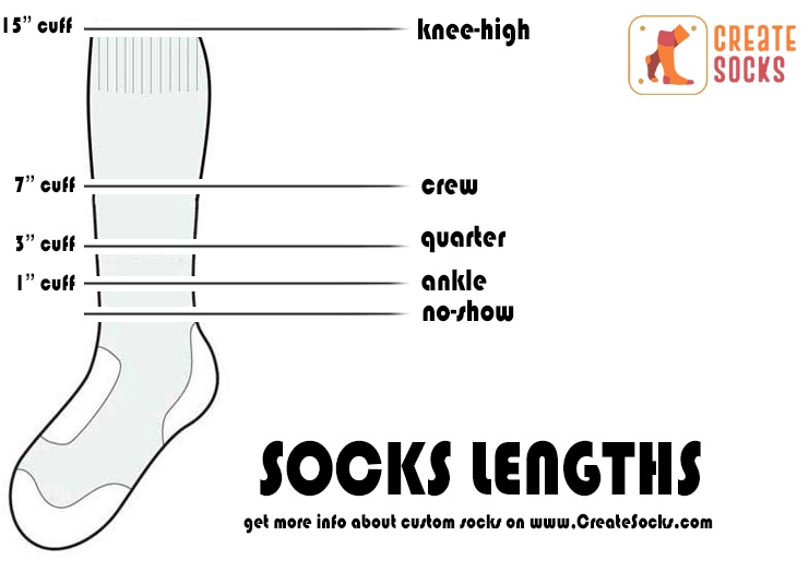 socks lengths