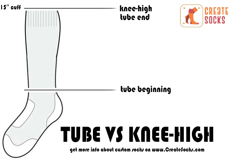 The Difference between Knee-High Socks and Tube Socks