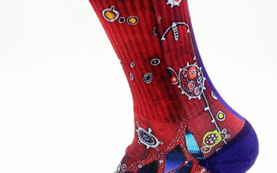 Printed socks