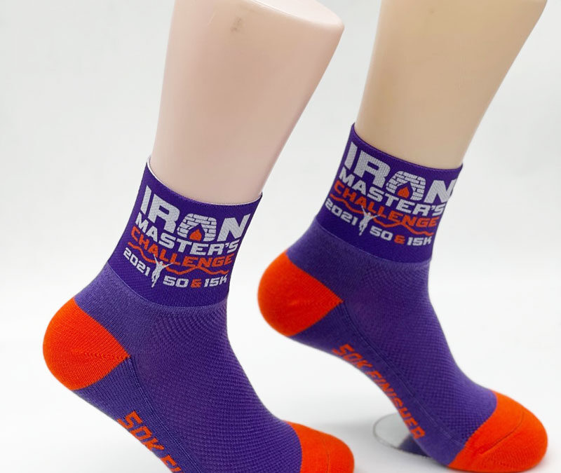 Custom Printed Socks for Race