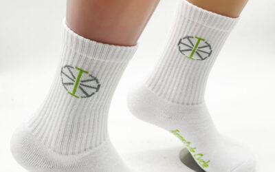 Indoor Cycling Socks for Boutique Fitness Brand